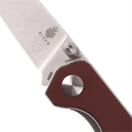 Kizer 3458RN3 Mini Begleiter Linerlock Knife Red Kizer 3458RN3 Mini Begleiter Linerlock Knife Red -Blade HQ Store 158816