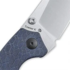 Kizer 4593C1 Towser K Knife Blue -Blade HQ Store 161565