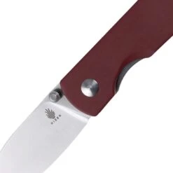 Kizer 3525S1 Yorkie Linerlock Red Micarta -Blade HQ Store 165722