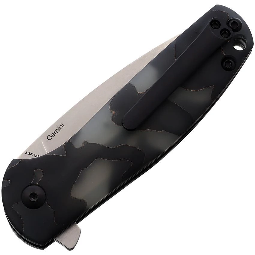 Kizer 3471A2 Gemini Framelock CF Kizer 3471A2 Gemini Framelock CF -Blade HQ Store 174328