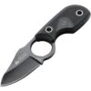 Kizer 0091 Amigo X Neck Fixed Black Tini Finish Blade Knife With Black G-10 Red Trim Handles 1 Kizer 0091 Amigo X Neck Fixed Black Tini Finish Blade Knife With Black G-10 Red Trim Handles -Blade HQ Store 190387 190416