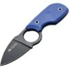 Kizer 0099 Amigo Z Neck Fixed Black Tini Finish Blade Knife With Blue G-10 Handles 1 Kizer 0099 Amigo Z Neck Fixed Black Tini Finish Blade Knife With Blue G-10 Handles -Blade HQ Store 190389 190418