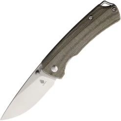 Kizer 3490C1 T1Linerlock Green Mic