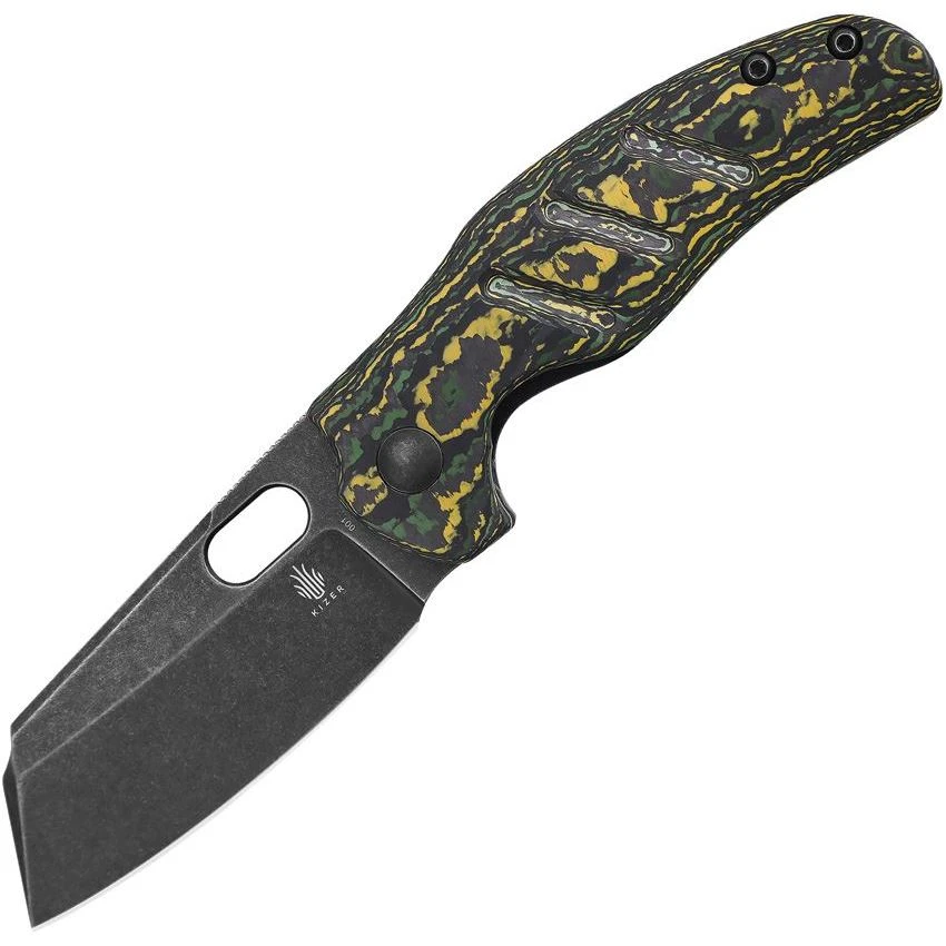 Kizer 3488A7 C01C Mini Framelock Toxic Kizer 3488A7 C01C Mini Framelock Toxic -Blade HQ Store 323603 323608