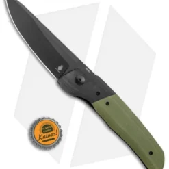 Kizer Arsenyan In-Yan Liner Lock Knife Green G-10 (3.9" Black) V4573 5 Kizer Arsenyan In-Yan Liner Lock Knife Green G-10 (3.9" Black) V4573 -Blade HQ Store Kizer Arsenyan In Yan LL Green G 10 Black BHQ 121134 jr bottlecap