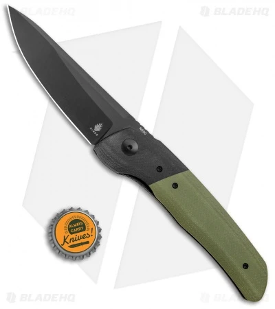 Kizer Arsenyan In-Yan Liner Lock Knife Green G-10 (3.9" Black) V4573 Kizer Arsenyan In-Yan Liner Lock Knife Green G-10 (3.9" Black) V4573 -Blade HQ Store Kizer Arsenyan In Yan LL Green G 10 Black BHQ 121134 jr bottlecap