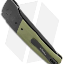 Kizer Arsenyan In-Yan Liner Lock Knife Green G-10 (3.9" Black) V4573 4 Kizer Arsenyan In-Yan Liner Lock Knife Green G-10 (3.9" Black) V4573 -Blade HQ Store Kizer Arsenyan In Yan LL Green G 10 Black BHQ 121134 jr side