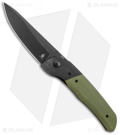 Kizer Arsenyan In-Yan Liner Lock Knife Green G-10 (3.9" Black) V4573 Kizer Arsenyan In-Yan Liner Lock Knife Green G-10 (3.9" Black) V4573 -Blade HQ Store Kizer Arsenyan In Yan LL Green G 10 Black BHQ 121134 jr