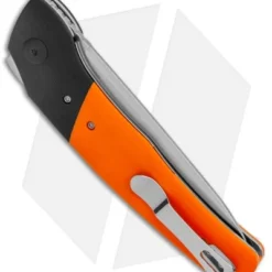 Kizer Arsenyan In-Yan Liner Lock Knife Orange G-10 (3.9" Satin) V4573N2 -Blade HQ Store Kizer Arsenyan In Yan LL Orange Black G 10 Satin BHQ 121135 jr side