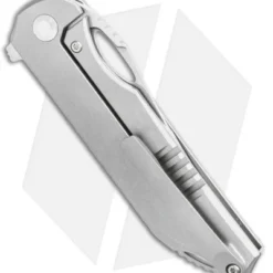 Kizer Assassin Frame Lock Flipper Knife Titanium (3.15" Satin) Ki3549 4 Kizer Assassin Frame Lock Flipper Knife Titanium (3.15" Satin) Ki3549 -Blade HQ Store Kizer Assassin Frame Lock Flipper Knife Titanium 3.15in Satin Ki3549 BHQ 106833 LS Side