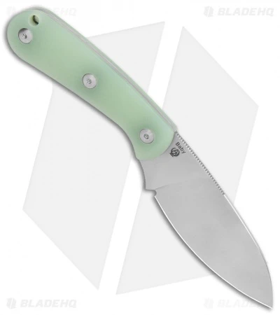 Kizer Azo Baby Fixed Blade Knife Natural G-10 (3.5" Satin) 1044C2 Kizer Azo Baby Fixed Blade Knife Natural G-10 (3.5" Satin) 1044C2 -Blade HQ Store Kizer Azo Baby Fixed Blade Jade G 10 Satin BHQ 121111 jr spine