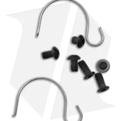 Kizer Azo Drop Bear Clutch Lock Knife Green Gold Fat Carbon (3" Black) Ki3619A1 -Blade HQ Store Kizer Azo Drop Bear Clutch Lock Knife Fatcarbon 3in Black BHQ 176928 td screws