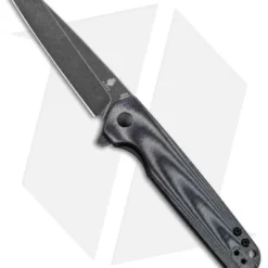 Kizer Azo LP Liner Lock Knife Black Micarta (3.4" Black Stonewash) V3610C1