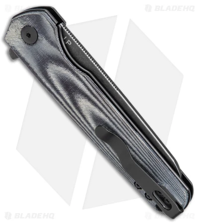 Kizer Azo LP Liner Lock Knife Black Micarta (3.4" Black Stonewash) V3610C1 Kizer Azo LP Liner Lock Knife Black Micarta (3.4" Black Stonewash) V3610C1 -Blade HQ Store Kizer Azo LP LL Black Micarta Black SW BHQ 145859 jr side