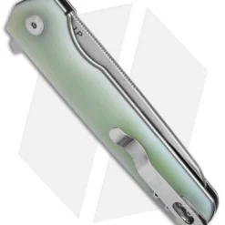 Kizer Azo LP Liner Lock Knife Jade G-10 (3.50" Satin) V3610C2 4 Kizer Azo LP Liner Lock Knife Jade G-10 (3.50" Satin) V3610C2 -Blade HQ Store Kizer Azo LP LL Knife Jade G10 3in Satin BHQ 145861 td side