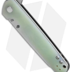 Kizer Azo LP Liner Lock Knife Jade G-10 (3.50" Satin) V3610C2 3 Kizer Azo LP Liner Lock Knife Jade G-10 (3.50" Satin) V3610C2 -Blade HQ Store Kizer Azo LP LL Knife Jade G10 3in Satin BHQ 145861 td spine