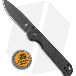 Kizer Azo Vanguard Begleiter Mini Frame Lock Knife Titanium (3" Black) 6 Kizer Azo Vanguard Begleiter Mini Frame Lock Knife Titanium (3" Black) -Blade HQ Store Kizer Azo Vanguard Begleiter Mini FL Ti Black SW BHQ 179145 jr bottlecap