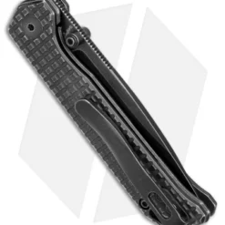 Kizer Azo Vanguard Begleiter Mini Frame Lock Knife Titanium (3" Black) 4 Kizer Azo Vanguard Begleiter Mini Frame Lock Knife Titanium (3" Black) -Blade HQ Store Kizer Azo Vanguard Begleiter Mini FL Ti Black SW BHQ 179145 jr side