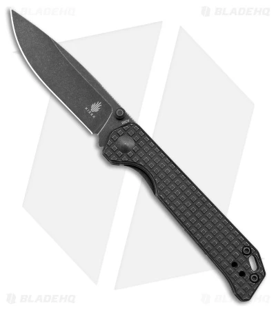 Kizer Azo Vanguard Begleiter Mini Frame Lock Knife Titanium (3" Black) Kizer Azo Vanguard Begleiter Mini Frame Lock Knife Titanium (3" Black) -Blade HQ Store Kizer Azo Vanguard Begleiter Mini FL Ti Black SW BHQ 179145 jr