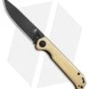 Kizer Azo Vanguard Brass Begleiter Liner Lock Knife (3.5" Black) -Blade HQ Store Kizer Azo Vanguard Brass Begleiter Liner Lock Knife 3.5 Black BHQ 113209 LS