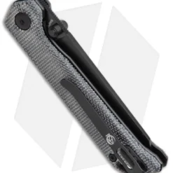 Kizer Azo Vanguard Mini Begleiter Liner Lock Knife Black Micarta (2.8" Black) 4 Kizer Azo Vanguard Mini Begleiter Liner Lock Knife Black Micarta (2.8" Black) -Blade HQ Store Kizer Azo Vanguard Mini Begleiter LL Black Micarta Black BHQ 121144 jr side