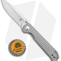 Kizer Azo Vanguard Begleiter Mini Liner Lock Knife Titanium (3" Satin) 6 Kizer Azo Vanguard Begleiter Mini Liner Lock Knife Titanium (3" Satin) -Blade HQ Store Kizer Azo Vanguard Mini Begleiter LL SW Ti Satin BHQ 140468 jr bottlecap