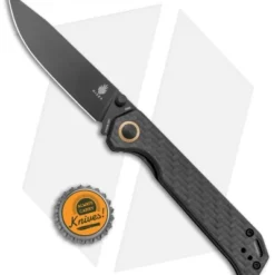 Kizer Azo Vanguard Series Begleiter2 Knife Carbon Fiber (3.5" Black) 5 Kizer Azo Vanguard Series Begleiter2 Knife Carbon Fiber (3.5" Black) -Blade HQ Store Kizer Azo Vanguard Series Begleiter2 CF Black BHQ 135597 jr bottlecap