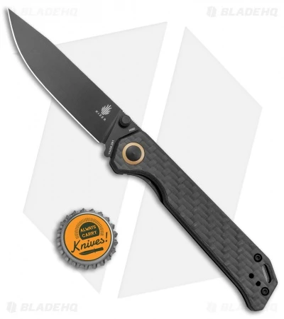 Kizer Azo Vanguard Series Begleiter2 Knife Carbon Fiber (3.5" Black) Kizer Azo Vanguard Series Begleiter2 Knife Carbon Fiber (3.5" Black) -Blade HQ Store Kizer Azo Vanguard Series Begleiter2 CF Black BHQ 135597 jr bottlecap