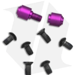 Kizer Azo Vanguard Begleiter 2 Button Lock Knife Black Micarta (3.5" Black SW) -Blade HQ Store Kizer Azo Vanguartd Begleiter 2 BLK Black Micarta 3in Black SW BHQ 169656 td screws