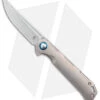 Kizer Begleiter Frame Lock Flipper Knife Titanium (3.5" Drop Point) Ki4458T4 1 Kizer Begleiter Frame Lock Flipper Knife Titanium (3.5" Drop Point) Ki4458T4 -Blade HQ Store Kizer Begleiter FL Flipper Orange Peel Satin BHQ 145858 jr