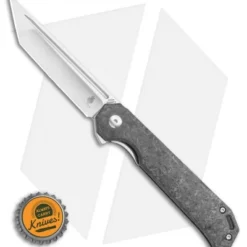 Kizer Begleiter Tanto Liner Lock Flipper Knife CF (3.5" Satin) Ki4458T3 5 Kizer Begleiter Tanto Liner Lock Flipper Knife CF (3.5" Satin) Ki4458T3 -Blade HQ Store Kizer Begleiter Frame Lock Flipper Knife CF 3.5 Drop Point Ki4458T3 BHQ 117260 LS Bottlecap