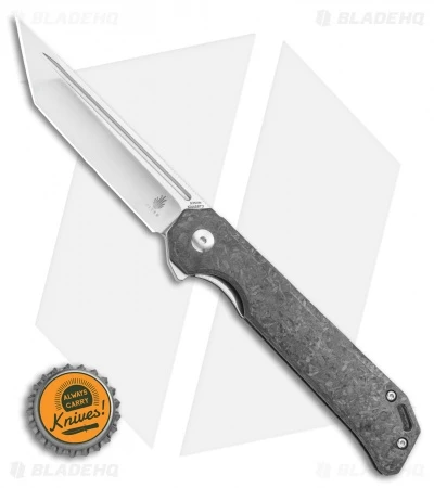 Kizer Begleiter Tanto Liner Lock Flipper Knife CF (3.5" Satin) Ki4458T3 Kizer Begleiter Tanto Liner Lock Flipper Knife CF (3.5" Satin) Ki4458T3 -Blade HQ Store Kizer Begleiter Frame Lock Flipper Knife CF 3.5 Drop Point Ki4458T3 BHQ 117260 LS Bottlecap
