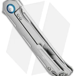 Kizer Begleiter Frame Lock Flipper Knife Titanium (3.5" Satin) Ki4458T2 -Blade HQ Store Kizer Begleiter Frame Lock Flipper Knife Titanium Drop Point Ki4458T2 BHQ 94098 kp jr side