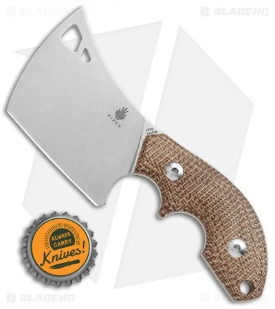 Kizer Butcher Fixed Blade Knife Micarta (2.42" Stonewash) 1039C2 Kizer Butcher Fixed Blade Knife Micarta (2.42" Stonewash) 1039C2 -Blade HQ Store Kizer Butcher Micarta SW 1039 BHQ 106942 jr bottlecap