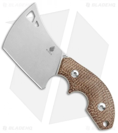 Kizer Butcher Fixed Blade Knife Micarta (2.42" Stonewash) 1039C2 Kizer Butcher Fixed Blade Knife Micarta (2.42" Stonewash) 1039C2 -Blade HQ Store Kizer Butcher Micarta SW 1039 BHQ 106942 jr