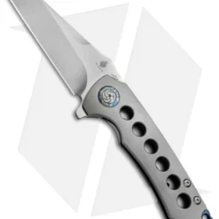 Kizer CK Critical Flipper Frame Lock Knife (3.6" Stonewash) Ki4508