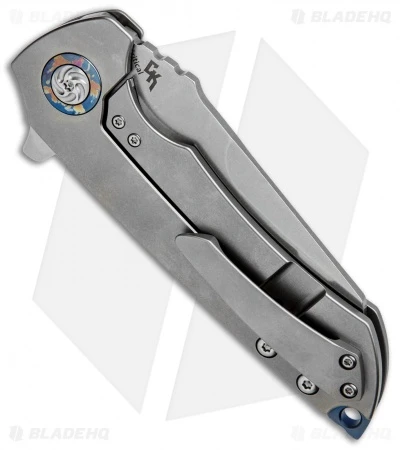 Kizer CK Critical Flipper Frame Lock Knife (3.6" Stonewash) Ki4508 Kizer CK Critical Flipper Frame Lock Knife (3.6" Stonewash) Ki4508 -Blade HQ Store Kizer CK Critical Flipper FL SW Ki4508 BHQ 71898 jr side
