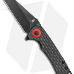 Kizer CK Knifeworks Mini Critical Liner Lock Knife Carbon Fiber (3" Black)