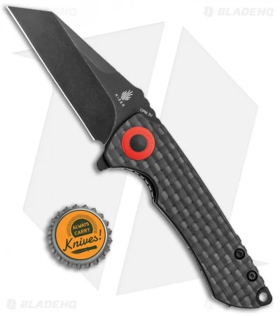 Kizer CK Knifeworks Mini Critical Liner Lock Knife Carbon Fiber (3" Black) Kizer CK Knifeworks Mini Critical Liner Lock Knife Carbon Fiber (3" Black) -Blade HQ Store Kizer CK Knifeworks Mini Critical LL CF Black BHQ 121148 jr bottlecap