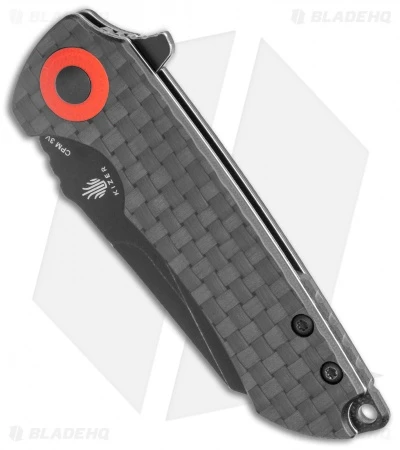 Kizer CK Knifeworks Mini Critical Liner Lock Knife Carbon Fiber (3" Black) Kizer CK Knifeworks Mini Critical Liner Lock Knife Carbon Fiber (3" Black) -Blade HQ Store Kizer CK Knifeworks Mini Critical LL CF Black BHQ 121148 jr spine