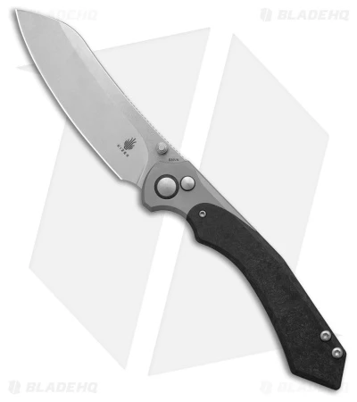 Kizer Clairvoyant Button Lock Knife Titanium/Carbon Fiber (3.75" SW) Ki4626A1 Kizer Clairvoyant Button Lock Knife Titanium/Carbon Fiber (3.75" SW) Ki4626A1 -Blade HQ Store Kizer Clairvoyant Button Lock Knife Titanium Carbon Fiber 3in SW BHQ 180474 td