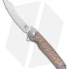 Kizer Clutch Frame Lock Knife Natural Micarta (3.39" Satin) Ki4556A3 -Blade HQ Store Kizer Clutch Frame Lock Knife tan brown Micarta 3.39 Satin Ki4556A2 BHQ 117843 LS