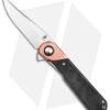 Kizer Vanguard Comet Liner Lock Knife Copper/Black Micarta (2.9" Satin) -Blade HQ Store Kizer Coment Vanguard LLK Copper Micarta 2in Satin BHQ 156410