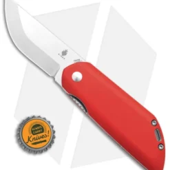Kizer Comfort Liner Lock Knife Red G-10 (3.25" SW) V4559C1 -Blade HQ Store Kizer Comfort LL Knife Red G10 3in Satin BHQ 140611 td size
