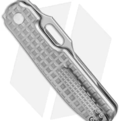 Kizer Cormorant Button Lock Knife Titanium (3.15" Satin 20CV) Ki4562A4 4 Kizer Cormorant Button Lock Knife Titanium (3.15" Satin 20CV) Ki4562A4 -Blade HQ Store Kizer Cormorant Button Lock Ti Texture Satin BHQ 145761 jr side