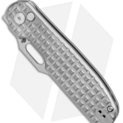 Kizer Cormorant Button Lock Knife Titanium (3.15" Satin 20CV) Ki4562A4 3 Kizer Cormorant Button Lock Knife Titanium (3.15" Satin 20CV) Ki4562A4 -Blade HQ Store Kizer Cormorant Button Lock Ti Texture Satin BHQ 145761 jr spine