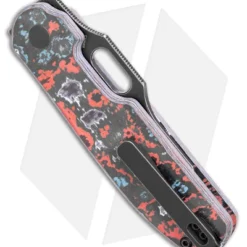 Kizer Cormorant Plunge Lock Knife Blue/Black FatCarbon (3.15" Black ELMAX) 4 Kizer Cormorant Plunge Lock Knife Blue/Black FatCarbon (3.15" Black ELMAX) -Blade HQ Store Kizer Cormorant Plunge Lock Blue Red White Fat Carbon Black SW BHQ 175936 jr side