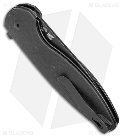 Kizer Cozy Liner Lock Knife Black G-10 (3.15" Black) V3613C1 Kizer Cozy Liner Lock Knife Black G-10 (3.15" Black) V3613C1 -Blade HQ Store Kizer Cozy LL Black G 10 Black BHQ 156319 jr side