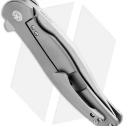 Kizer Cucchiara Compadre Frame Lock Knife Titanium (4.125" Satin) Ki5465A1 -Blade HQ Store Kizer Cucchiara Compadre Ti Ki5465A1 BHQ 34502 jr side 2