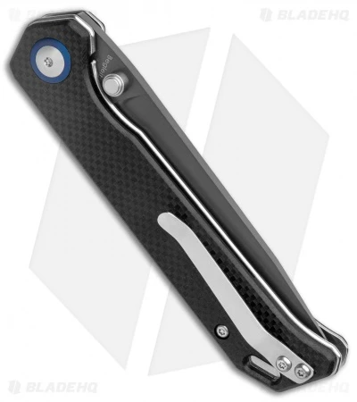 Kizer Azo Vanguard Series Begleiter Knife Black G-10 (3.5" Gray) Kizer Azo Vanguard Series Begleiter Knife Black G-10 (3.5" Gray) -Blade HQ Store Kizer Cutlery Begleiter G 10 Gray V4458N1 BHQ 125561 jr side